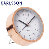 Karlsson Copper Alarm Clock Watch