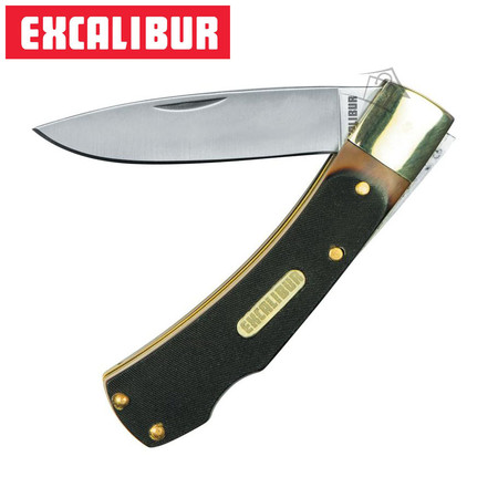 Excalibur Bearhead Lockblade Pocket Knife  95mm 