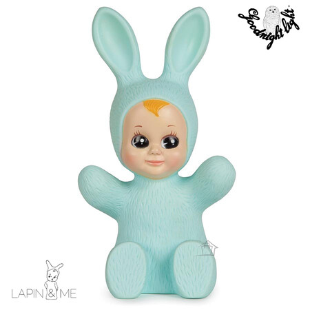 Goodnight Light - Bunny Baby Rabbit LED Lamp Soft Blue