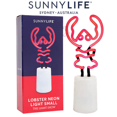 SunnyLife Lobster Neon Light Small